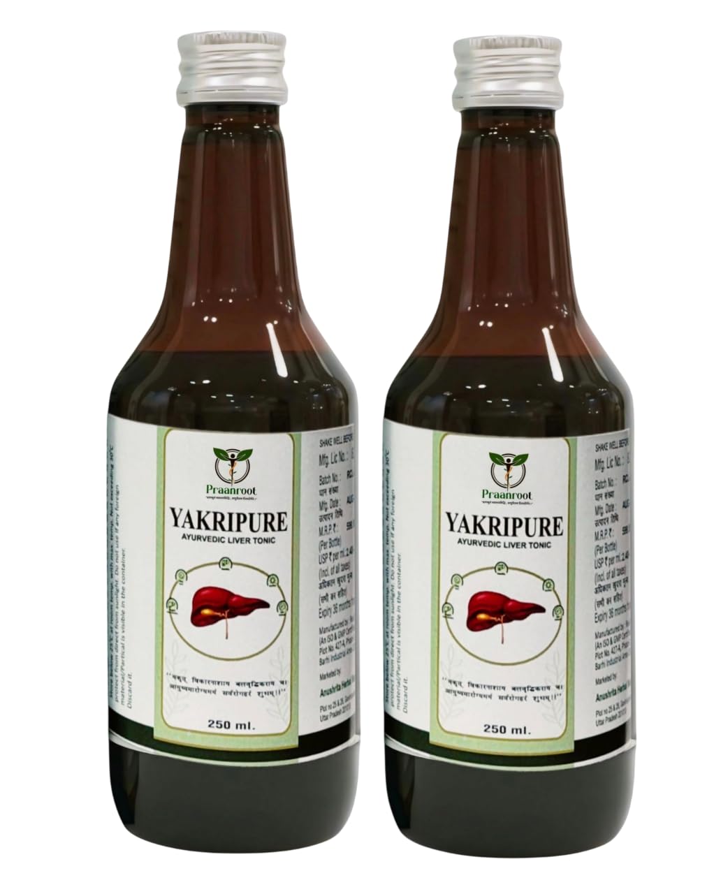 Praanroot Yakri Pure Syrup - Combo